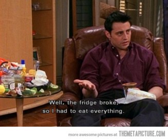 funny-Joey-eating-food-Friends